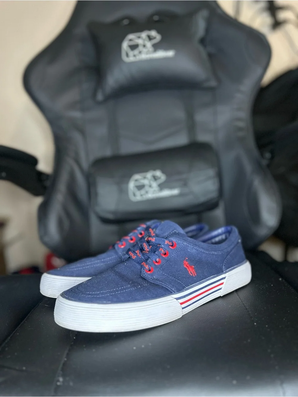 Polo Ralph Lauren navy canvas